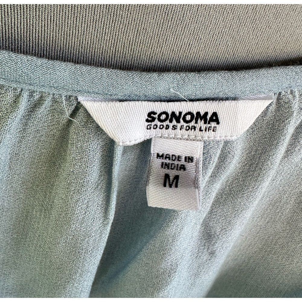 🎉5 for $45 🎉 NWT Sonoma Top Blouse Shirt Size M - Picture 4 of 8